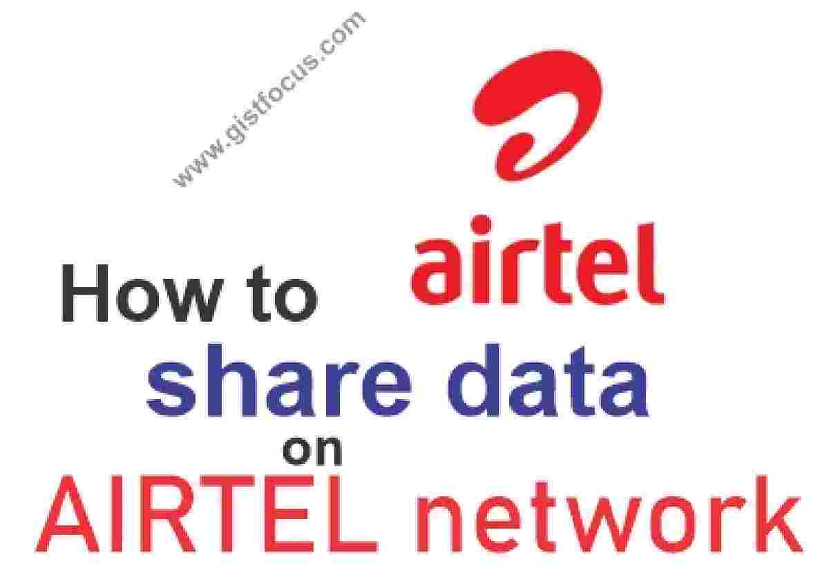how to share airtel data