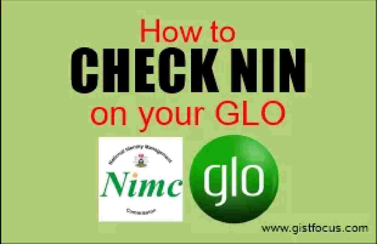 code to check NIN number on Glo