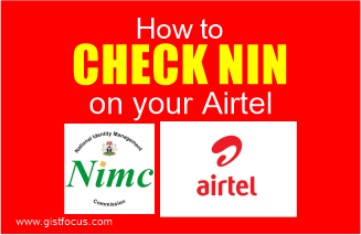How to check NIN number on Airtel phone number